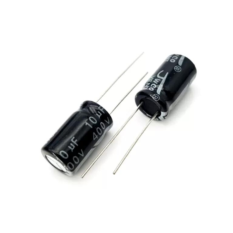 خازن الکترولیتی 10uF 400V